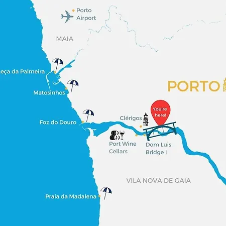 Recanto Do With Private Patio And Ac * Porto